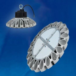 Больше о товаре Подвесной светодиодный светильник (UL-00002057) Uniel ULY-U30B-100W/DW IP65 Silver