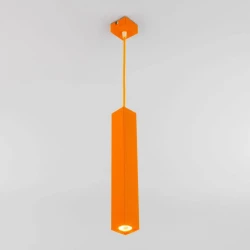 Больше о товаре Подвесной светодиодный светильник Eurosvet Cant 50154/1 LED оранжевый