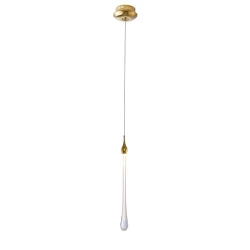 Больше о товаре Подвесной светодиодный светильник Newport 15501/S gold