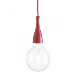 Больше о товаре Подвесной светильник Ideal Lux Minimal SP1 Rosso