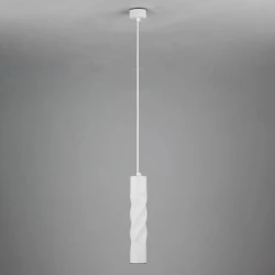 Больше о товаре Подвесной светодиодный светильник Eurosvet Scroll 50136/1 LED белый