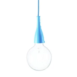 Больше о товаре Подвесной светильник Ideal Lux Minimal SP1 Azzurro 063614