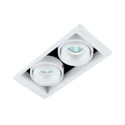 Больше о товаре Встраиваемый светильник Donolux DL18615/02WW-SQ White/Black