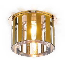 Больше о товаре Встраиваемый светильник Ambrella Light Glass D1014 GD