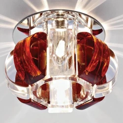 Больше о товаре Встраиваемый светильник Ambrella light Glass D1057 CL/TI/CH
