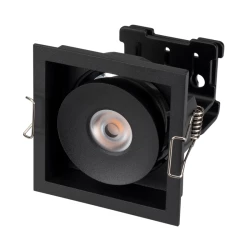 Больше о товаре Встраиваемый светильник Arlight CL-SNODO-LUM-S80x80-9W Warm3000 (BK, 45 deg) 039323