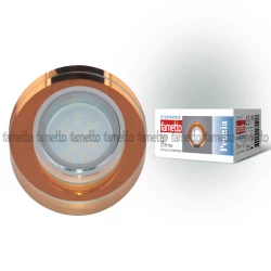 Больше о товаре Встраиваемый светильник Fametto Peonia DLS-P106 GU5.3 CHROME/BRONZE