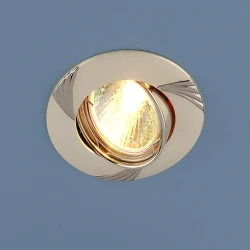 Больше о товаре Встраиваемый светильник Elektrostandard 8004 MR16 PS/N перламутровое серебро/никель 4690389063336