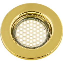 Больше о товаре Встраиваемый светильник Fametto Arno DLS-A104 GU5.3 GOLD