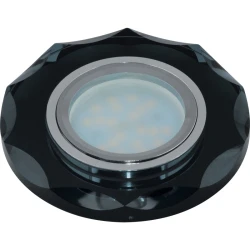 Больше о товаре Встраиваемый светильник Fametto Peonia DLS-P105 GU5.3 CHROME/BLACK 09992