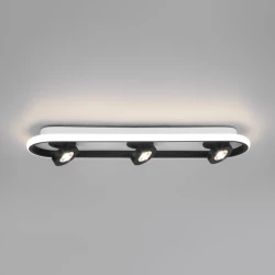Больше о товаре Потолочный светильник Eurosvet Slam 20123/3 LED белый/черный