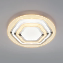 Больше о товаре Потолочный светодиодный светильник Eurosvet Siluet 90117/4 хром