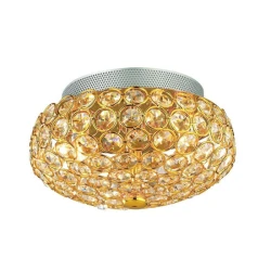 Больше о товаре Потолочный светильник Ideal Lux King PL3 Oro
