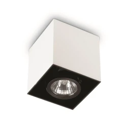Больше о товаре Потолочный светильник Ideal Lux Mood PL1 Big Square Bianco