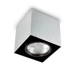 Больше о товаре Потолочный светильник Ideal Lux Mood PL1 Small Square Alluminio