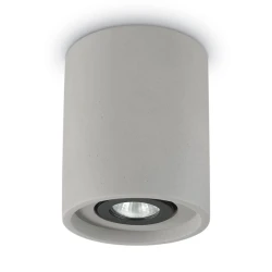 Больше о товаре Потолочный светильник Ideal Lux Oak PL1 Round Cemento