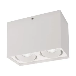 Больше о товаре Накладной светильник Arlight SP-Cubus-S100x200WH-2x11W Warm White 023084(1)