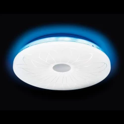 Больше о товаре Потолочный светодиодный светильник Ambrella light Orbital Design F77 BL 72W D420