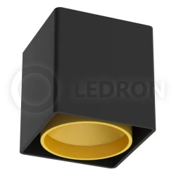 Больше о товаре Накладной светильник Ledron KEA ED GU10 Black-Gold