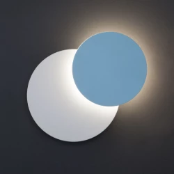 Больше о товаре Настенный светодиодный светильник Eurosvet Figure 40135/1 белый/голубой