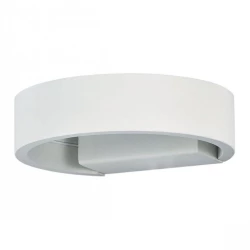 Больше о товаре Настенный светодиодный светильник Ideal Lux Zed AP1 Round Bianco