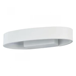 Больше о товаре Настенный светодиодный светильник Ideal Lux Zed AP1 Oval Bianco