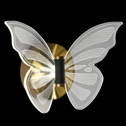 Больше о товаре Настенный светильник Natali Kovaltseva Butterflies LED LAMPS 81115/1W GOLD