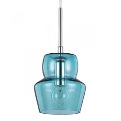 Больше о товаре Подвесной светильник Ideal Lux Zeno SP1 Small Azzurro