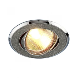 Больше о товаре Встраиваемый светильник Elektrostandard 611 MR16 SL серебряный блеск/хром 4607138144147