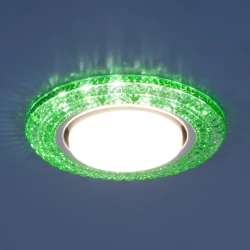 Больше о товаре Встраиваемый светильник Elektrostandard 3030 GX53 GR зеленый 4690389083327