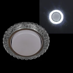 Больше о товаре Точечный светильник Reluce 53208-9.0-001PT GX53+LED4W CL