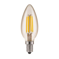 Больше о товаре Лампа светодиодная филаментная Elektrostandard E14 9W 6500K прозрачная 4690389175220