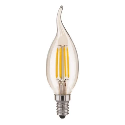 Больше о товаре Лампа светодиодная филаментная Elektrostandard E14 9W 6500K прозрачная 4690389175312
