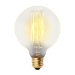 Больше о товаре Лампа накаливания (UL-00000479) Uniel E27 60W золотистый IL-V-G95-60/GOLDEN/E27 VW01