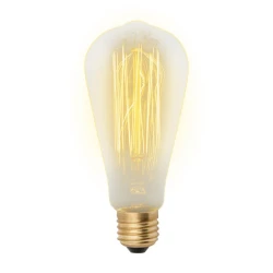 Больше о товаре Лампа накаливания (UL-00000482) Uniel E27 60W золотистая IL-V-ST64-60/GOLDEN/E27 VW02
